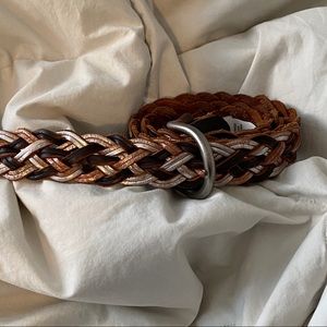 Braided belt